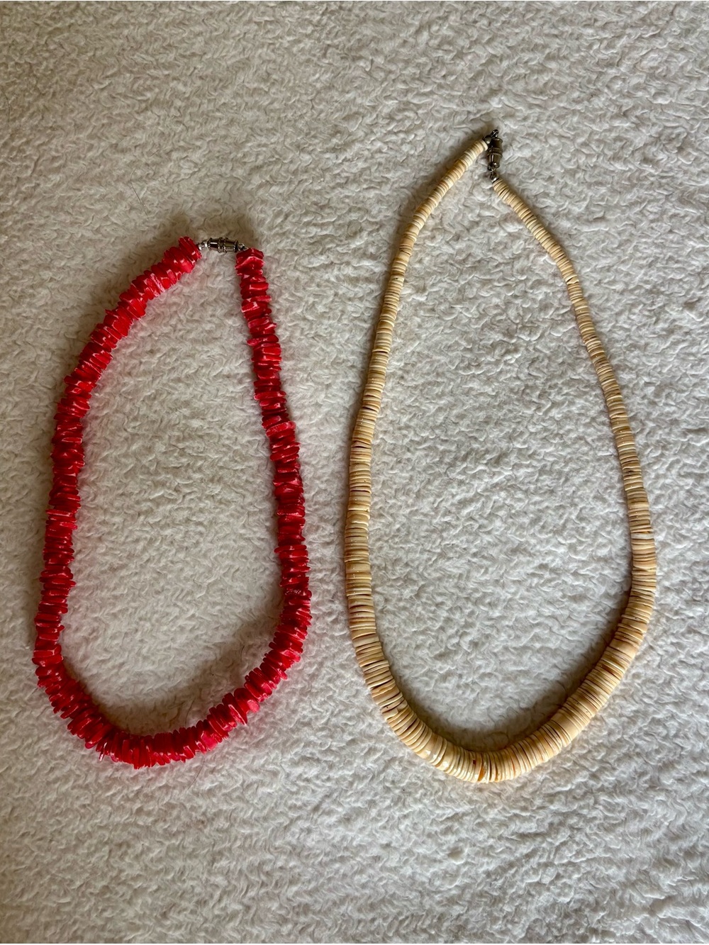 Hawaiian puka shell necklaces